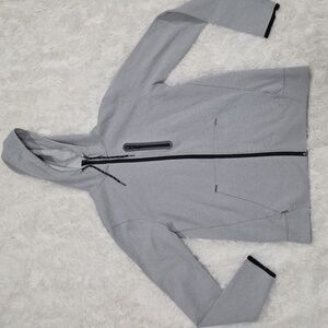 Old Navy Active  Light Gray Hooded Sweatshirt. Size S